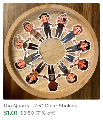 tedraimigifs's tweet photo. I feel it's my duty to let y'all know that the amazing @totallyhinged is having a sale in their Etsy shop that includes some Chet and Travis related items.

I own SO MUCH of Ivan's stuff and can 100% vouch for the quality.  

https://t.co/dkYFsb8Cyu https://t.co/FHv4wM14mT