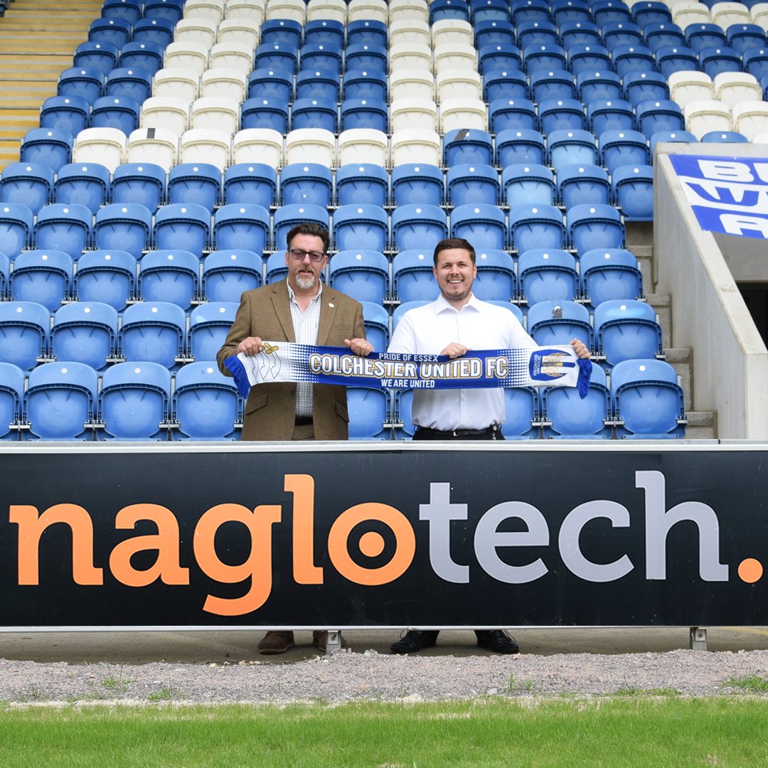 ColU_Official's tweet photo. 🤝 We are delighted to announce @Naglotech as the club's new Starting XI sponsor for the 2024/25 season!

#ColU | #WeAreUnited