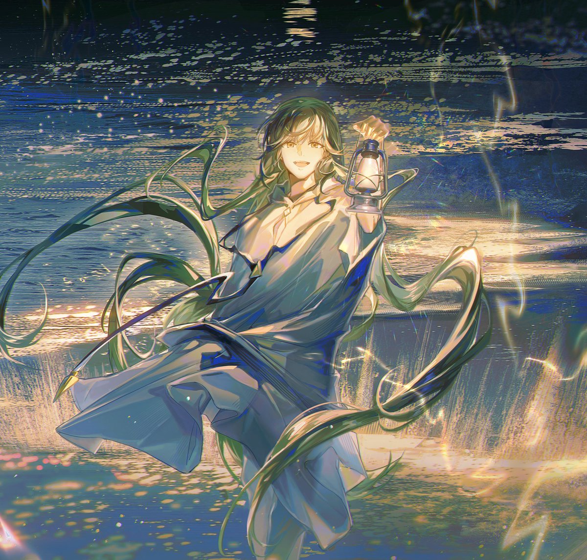 エルキドゥ(Fate) 「#FGO9周年 」|蒼辰のイラスト