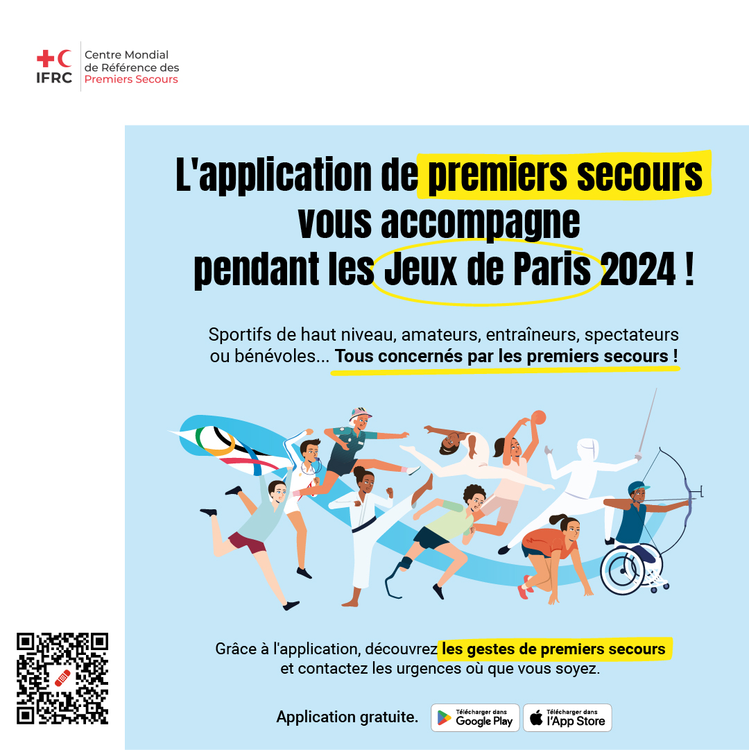 Soyez en sécurité pendant les Jeux de Paris 2024 avec notre application de Premiers Secours ! 📷📷 Ne manquez pas cette opportunité : téléchargez notre application gratuite pour être prêt en cas d'urgence: prod.gdpc-api.com/appstoreURL
#Paris2024 #FirstAidApp #StaySafe