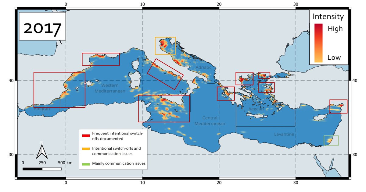 CNR Consiglio Nazionale delle Ricerche (@cnrsocial_) on Twitter photo Ricercatori del #Cnr e della <a href="/FAO/">Food and Agriculture Organization</a> rivelano le aree principali della pesca illegale nel #Mediterraneo, mediante l'elaborazione di oltre un miliardo e mezzo di posizioni di pescherecci.
Scopri di più👇
cnr.it/it/news/12886
<a href="/IstiCnr_It/">Istituto di Scienza e Tecnologie dell'Informazione</a> <a href="/CnrIsmar/">CNR-ISMAR</a> <a href="/MC_Carro/">MariaChiara Carrozza</a> Ricercatori del #Cnr e della <a href="/FAO/">Food and Agriculture Organization</a> rivelano le aree principali della pesca illegale nel #Mediterraneo, mediante l'elaborazione di oltre un miliardo e mezzo di posizioni di pescherecci.
Scopri di più👇
cnr.it/it/news/12886
<a href="/IstiCnr_It/">Istituto di Scienza e Tecnologie dell'Informazione</a> <a href="/CnrIsmar/">CNR-ISMAR</a> <a href="/MC_Carro/">MariaChiara Carrozza</a>