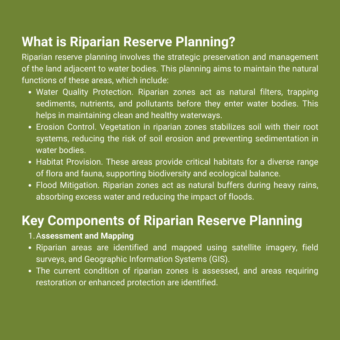AkibaMTrust's tweet photo. Protecting our waterways with riparian reserves! These areas prevent soil erosion, improve water quality, and support biodiversity. Let's commit to sustainable management and conservation. #AMT #RiparianReserves #EnvironmentalProtection #WaterQuality https://t.co/Oj6AR3GW1N
