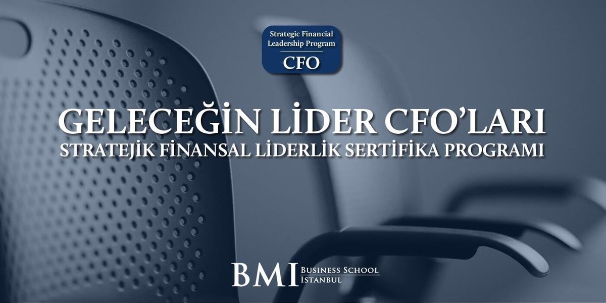 Geleceğin Lider CFO'ları | Stratejik Finansal Liderlik Sertifika Programı'nda yeni dönem 21 Eylül 2024'te başlıyor! Detaylı bilgi ve kayıt için; bmieducation.com/executive-educ…

#cfo #liderlik  #finance #strategicfinance  #yöneticieğitimi #businessschool #sertifikaprogramları