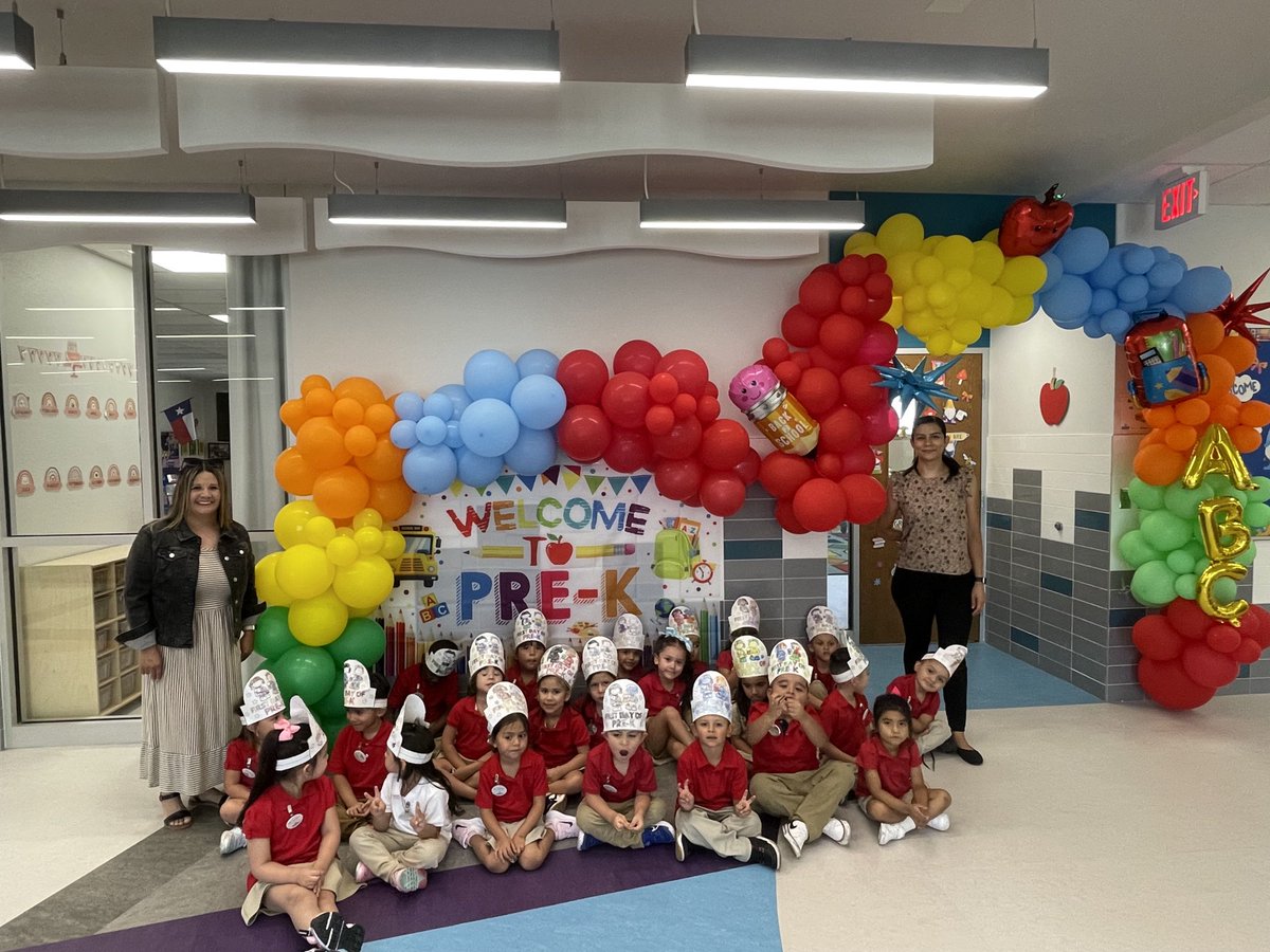 First Day of Pre-k! Super excited for this 2024-2025 school year! 😁🐰💙💛