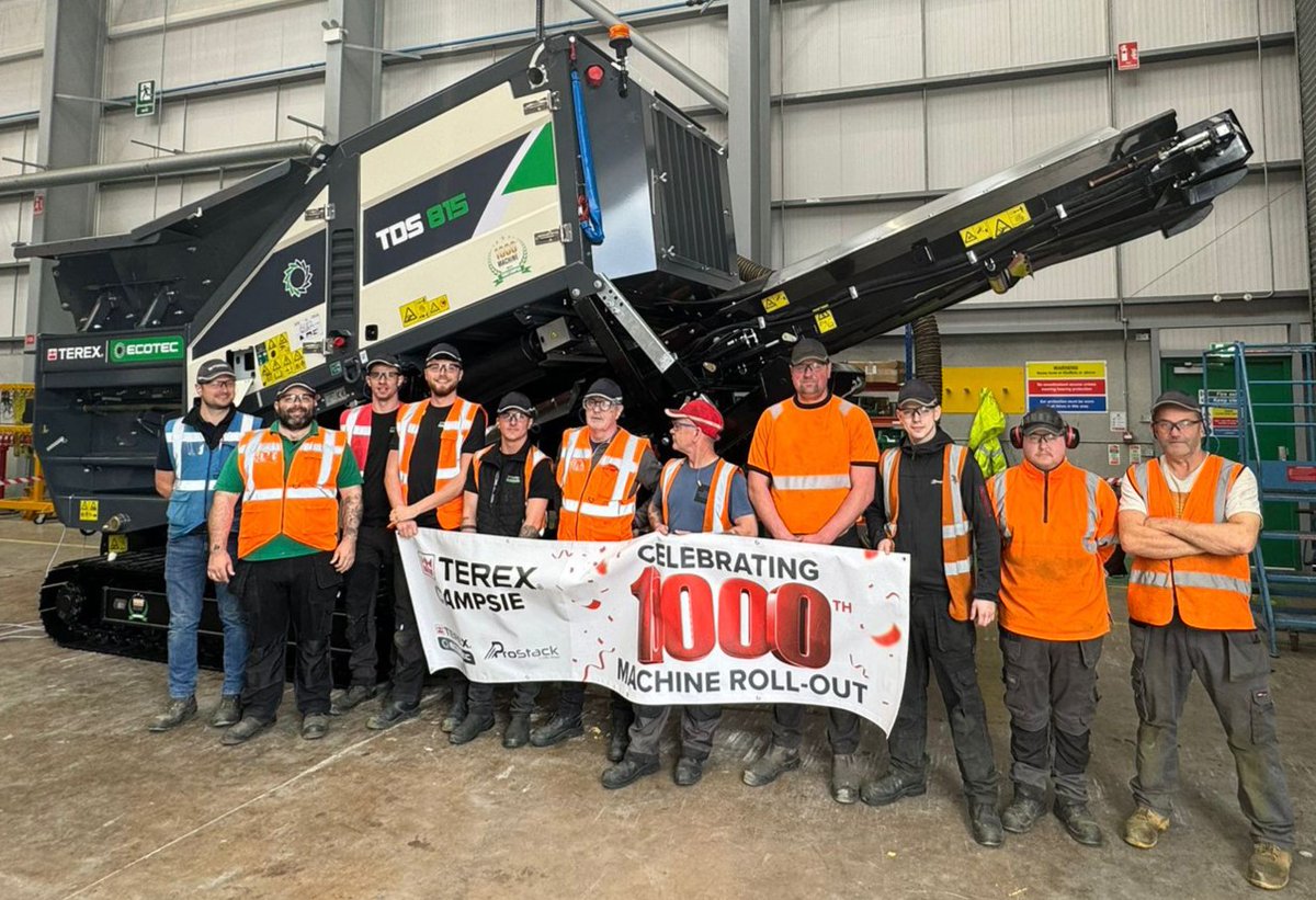 Terex Corporation (@terexcorp) on Twitter photo Congratulations to Terex Campsie (Northern Ireland) - the <a href="/TerexEcotec/">Terex Ecotec</a> & #ProStack® manufacturing facility has proudly produced its 1000th machine.
Congratulations to the team for this important milestone, which clearly reflects their hard work and commitment.
#Innovation Congratulations to Terex Campsie (Northern Ireland) - the <a href="/TerexEcotec/">Terex Ecotec</a> & #ProStack® manufacturing facility has proudly produced its 1000th machine.
Congratulations to the team for this important milestone, which clearly reflects their hard work and commitment.
#Innovation