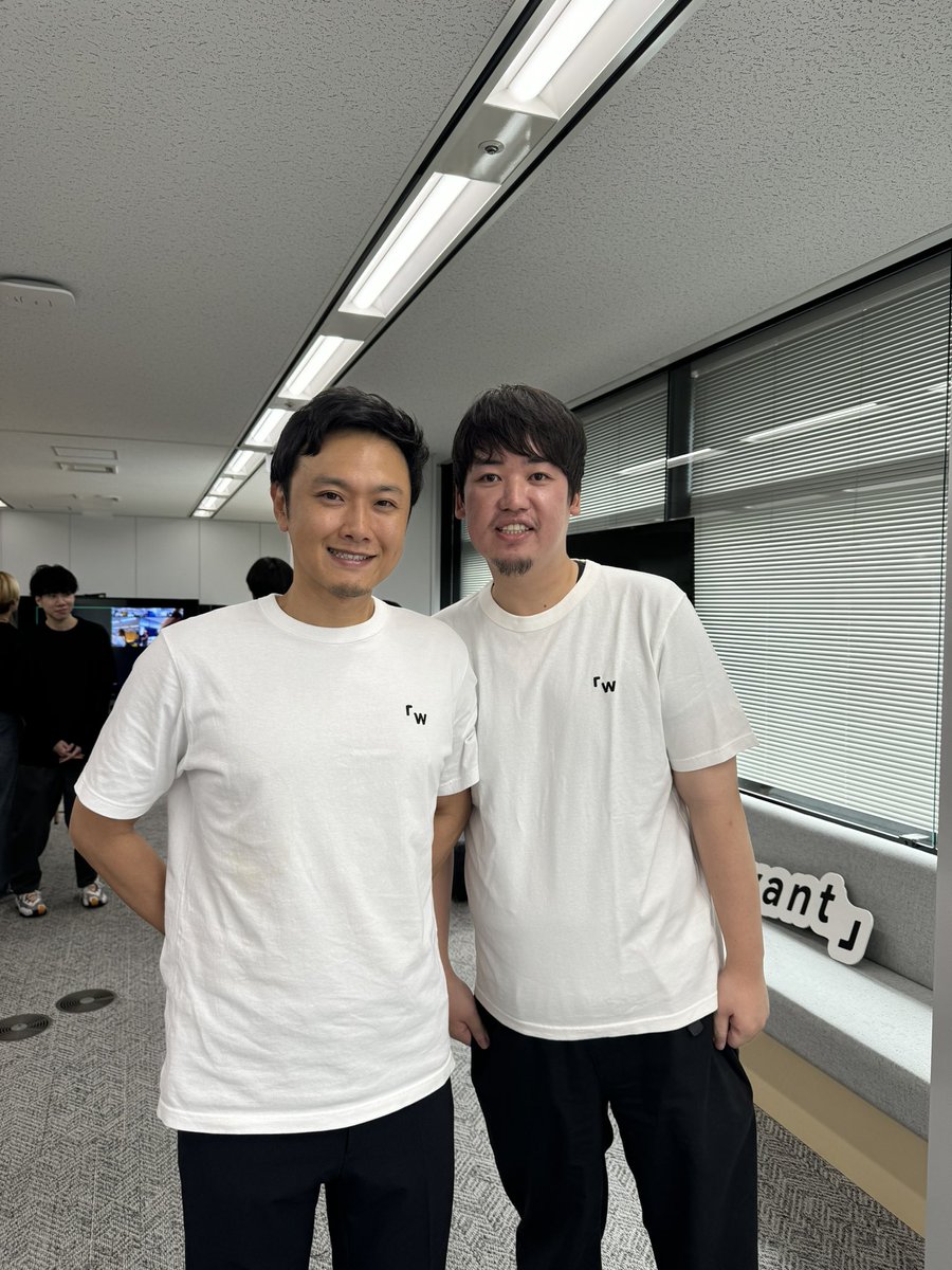 鶴岡 裕太 / BASE, Inc. CEO (@0q7) on Twitter photo 本日want.jp社のグループジョインを発表させてもらいました!
チームの皆さん、昔から大尊敬してた <a href="/tesongkim/">Tesong Kim / キムテソン</a> ともご一緒できて最高です!
そして、want社の既存の株主さんにも感謝感謝です。
Go Global!
世界戦頑張ろう🌏
contents.xj-storage.jp/xcontents/AS08… 本日want.jp社のグループジョインを発表させてもらいました!
チームの皆さん、昔から大尊敬してた <a href="/tesongkim/">Tesong Kim / キムテソン</a> ともご一緒できて最高です!
そして、want社の既存の株主さんにも感謝感謝です。
Go Global!
世界戦頑張ろう🌏
contents.xj-storage.jp/xcontents/AS08…