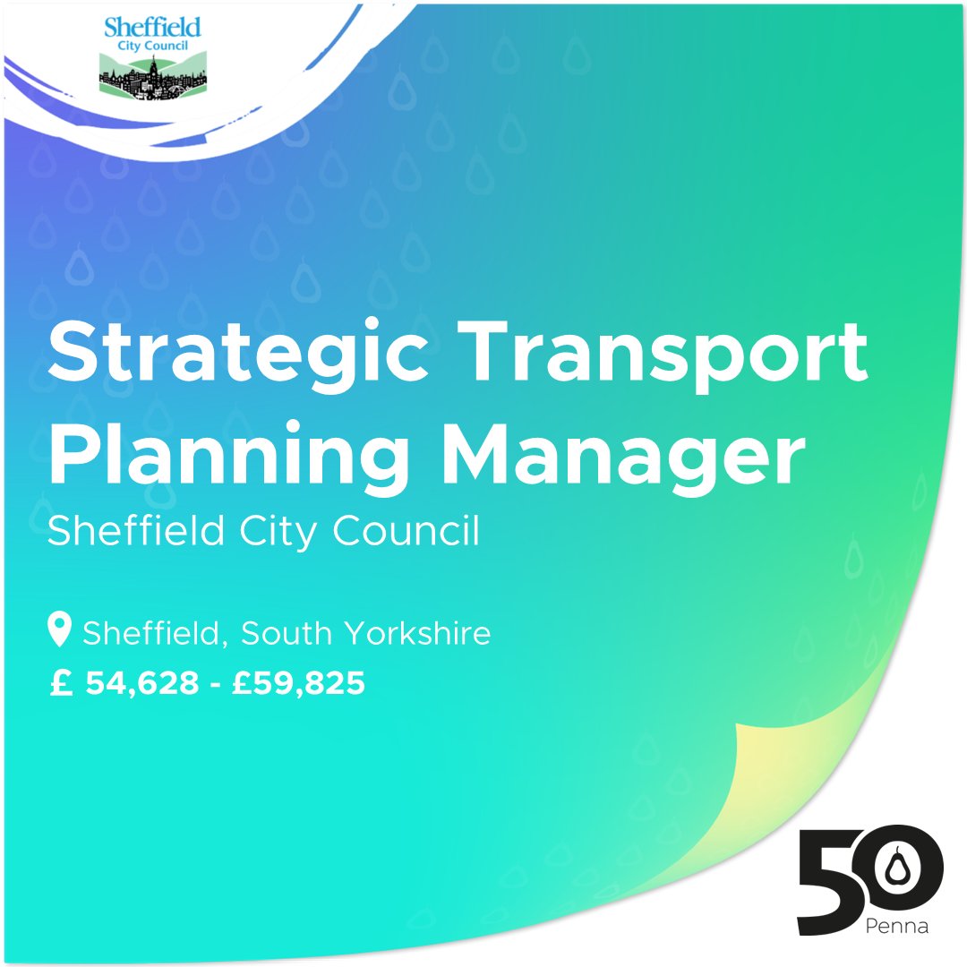 Vibrant, independent, ambitious: <a href="/SheffCouncil/">Sheffield City Council</a> is on the move with a vision for the future! They seek a Strategic #Transport Planning #Manager to transform transport infrastructure. 

If you have proven experience and ambition, learn more >> sourcing.penna.com/clients/sheffi…