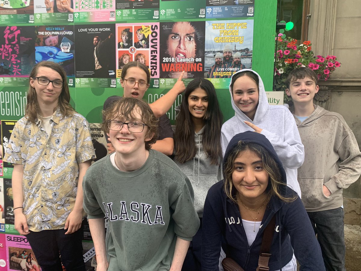 🚨Both our shows open today🚨

200% and Bloody Be Thy Name - 12:40pm, Greenside George Street, Olive Studio 

2018: Launch on Warning - 1:50pm, Greenside George Street, Olive Studio

2 for 1 tickets today or use a Greenside pass!

tickets.edfringe.com/whats-on/2018-…