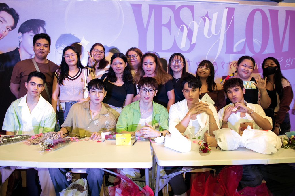 143yesmylove's tweet photo. Maraming salamat muli sa lahat ng 143 na naki-meet and greet sa Malabon Citisquare! ❤️‍🔥 Kitakits sa mga susunod na events! We love you, 143! 

🎶 You, Me &amp; Love (Yesterday’s Medley) EP
🔗 Stream now: https://t.co/UlIRUyv7Cw

#YouMeAndLove 
#143YesMyLove
#YML_YouMeNLoveEP https://t.co/vOygjZbiAR