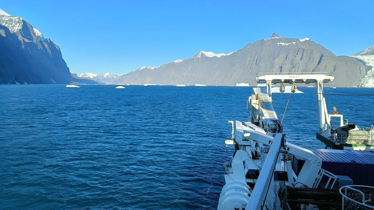 Marine Institute Research Vessels (@rvmarineinst) on Twitter photo 🚢Stunning views from #RVCelticExplorer, working at Kangerdlugssup glacier, northwestern Greenland. Scientists onboard are studying glacier changes using a range of technology. We're excited to follow the team <a href="/UTGeophysics/">University of Texas Institute for Geophysics</a> with <a href="/WHOI/">Woods Hole Oceanographic Institution (WHOI)</a> & <a href="/UFGeology/">UF Geology</a> over the survey! <a href="/MarineInst/">Marine Institute</a> 🚢Stunning views from #RVCelticExplorer, working at Kangerdlugssup glacier, northwestern Greenland. Scientists onboard are studying glacier changes using a range of technology. We're excited to follow the team <a href="/UTGeophysics/">University of Texas Institute for Geophysics</a> with <a href="/WHOI/">Woods Hole Oceanographic Institution (WHOI)</a> & <a href="/UFGeology/">UF Geology</a> over the survey! <a href="/MarineInst/">Marine Institute</a>