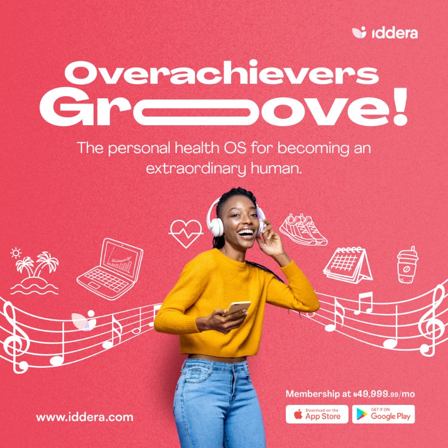 idderalife's tweet photo. Overachievers live a very demanding life.

Iddera is the personal health operating system for escaping hustled living, finding your groove and living without limits. #HealthcareForHumans #LiveWithoutLimits https://t.co/fWw1ux4bEn