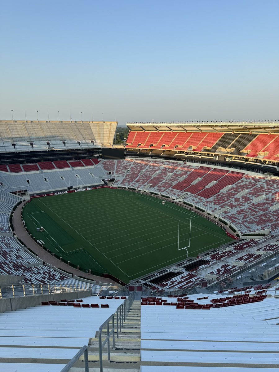 Greg Byrne (@greg_byrne) on Twitter photo Walking the stadium this morning.   A lot of folks here working to get it ready for <a href="/KalenDeBoer/">Kalen DeBoer</a> & <a href="/AlabamaFTBL/">Alabama Football</a>.  August 31st is right around the corner.   #RollTide 🏈 Walking the stadium this morning.   A lot of folks here working to get it ready for <a href="/KalenDeBoer/">Kalen DeBoer</a> & <a href="/AlabamaFTBL/">Alabama Football</a>.  August 31st is right around the corner.   #RollTide 🏈