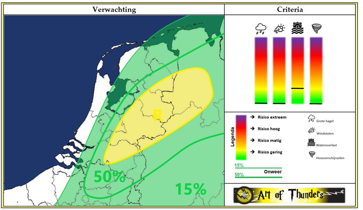 Art_of_thunders's tweet photo. ⛈⚠️ Waarschuwing van kracht voor morgenochtend! 

Morgenochtend ontwikkelen er op het koufront regen en onweersbuien. Lokaal valt er in korte tijd veel regen waardoor wateroverlast mogelijk is. Lees de waarschuwing op https://t.co/73tGZl2qLz

#onweer 
#wateroverlast 
#buien https://t.co/nbcFqxkDtD
