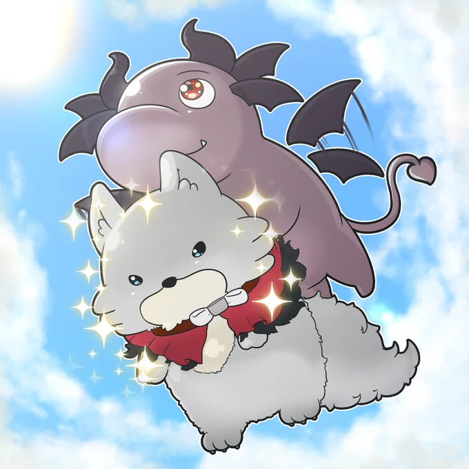 ペン太様(#PENTA_G0N)よりSkebにて描かせていただきました!リクエストありがとうございました\\٩( 'ω' )و // 