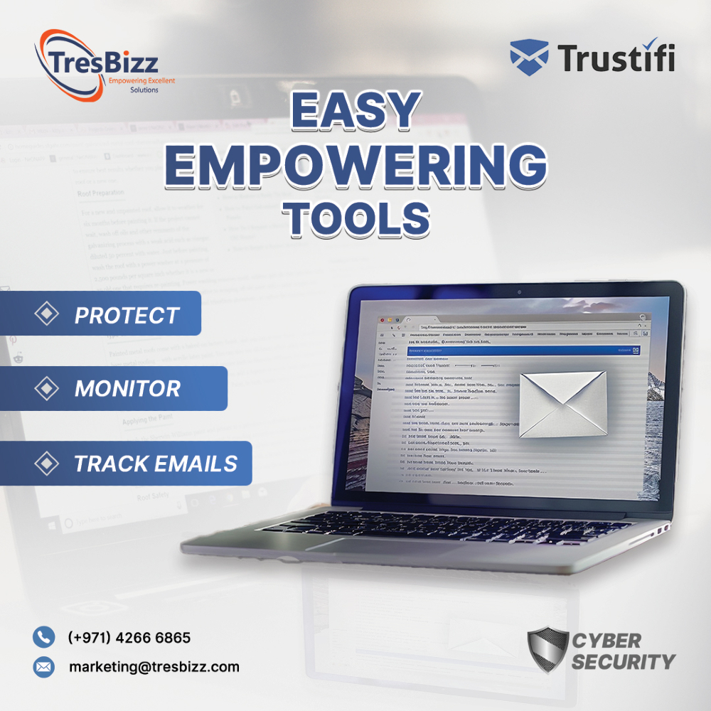 TresbizzUAE's tweet image. Trustifi is a must-have tool for any business that wants to protect data security and safeguard email communications.

 #tresbizz #computerequipment #requisitestrading #requisites #dubai #cybersecurity #onlinesaftefy #cybersecuritytips #emailsecuirty #safebrowsing. #trustifi