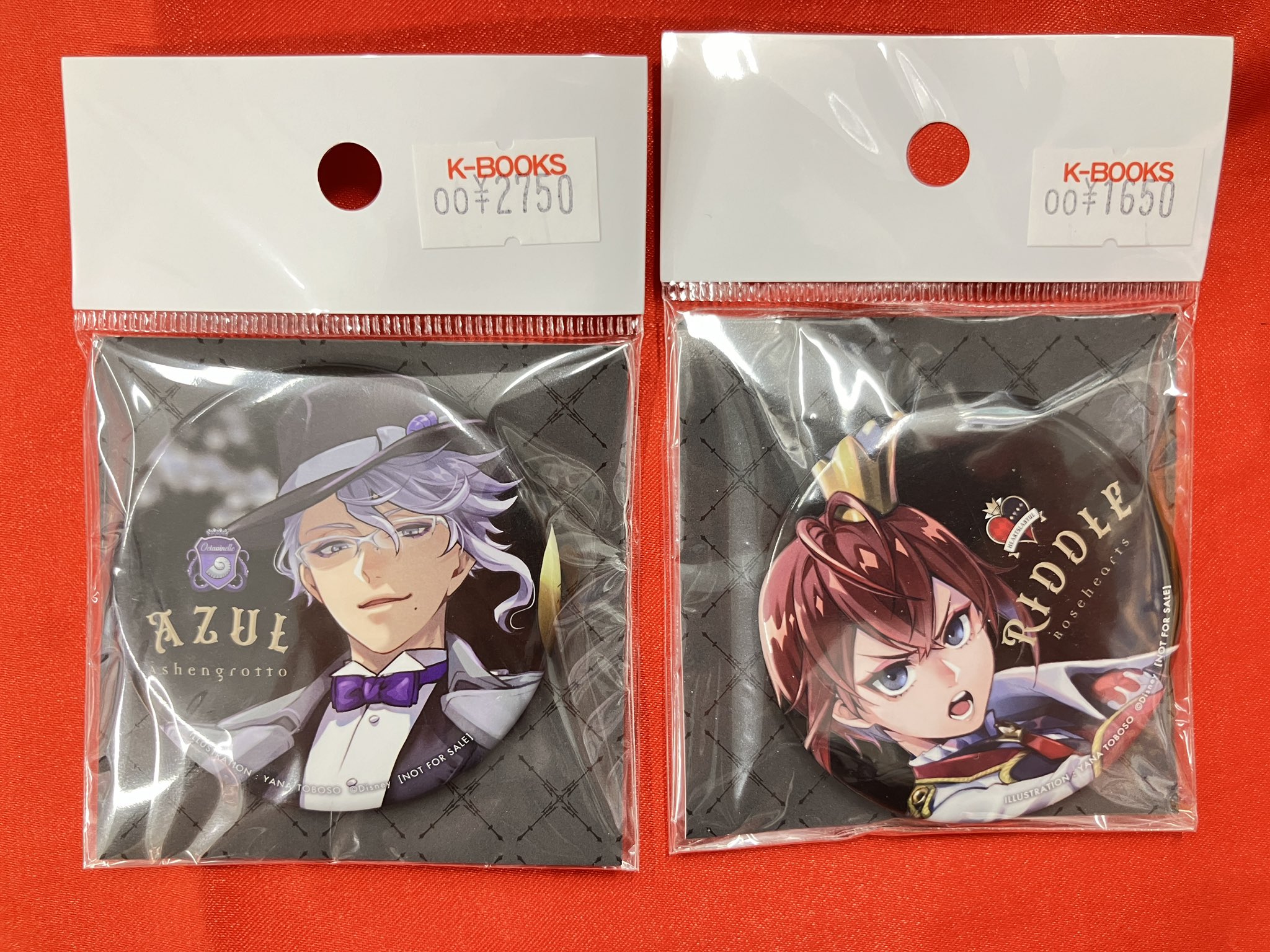 ツイステ リドル・ローズハート 1/8スケールフィギュア　缶バッチ ツイステ リドル 1/8スケールフィギュア 特典缶バッジ | K-BOOKS 池袋