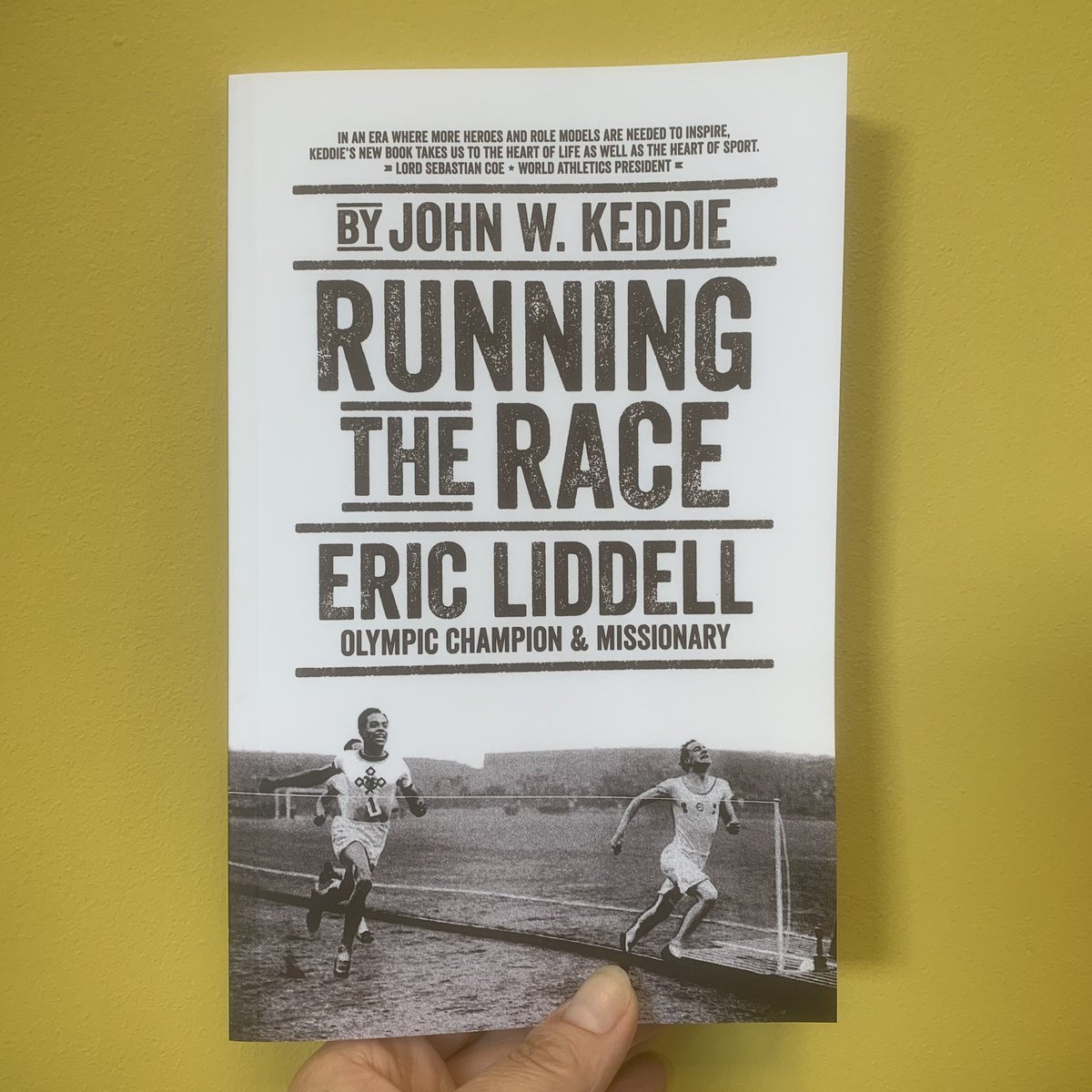 Eric Liddell, the Olympian who switched from 100m sprint to 400m sprint at the last minute. And then switched from athletics to missionary work. An incredible story of an extraordinary man.
We still have a few copies left in our Paris2024 offer - 30% off!

christianbookshopossett.co.uk/product-tag/pa…