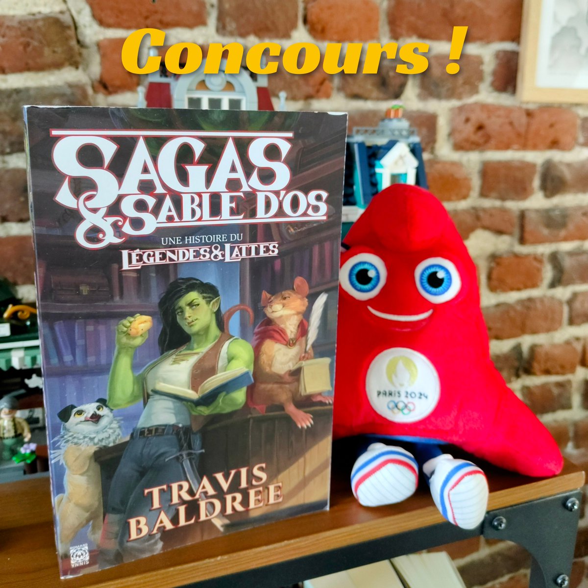Gillossen's tweet image. Un petit #concours olympique ! ;)
Je vous propose de remporter 1 exemplaire de Sagas &amp;amp; Sable d&apos;Os pour lire entre deux épreuves ! Pour tenter votre chance, il faut être abonné à cette page et re-partager ce post. :)
Vous avez jusqu&apos;au 8 août pour participer.  
#JeuxOlympiques