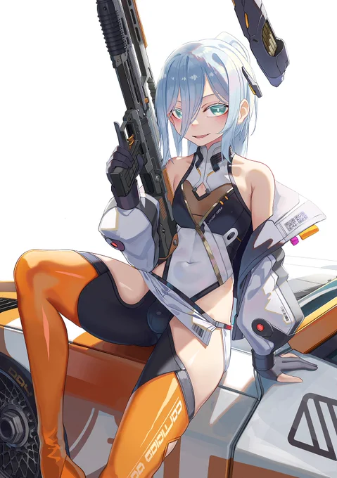 #私はこういう絵師です見た絵師全員参加  メカパーツと武器は好きです