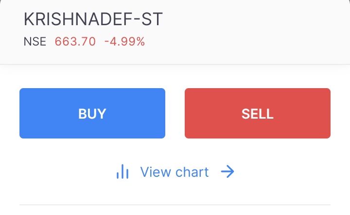 xvi_harley's tweet image. #krishnadef
Krishna defence and allied was at upper circuit at 1096 rupees

And at lower circuit at 664

All this in less than 2 months

That tells a lot about how crazy investors behave

No buy/sell advice. Just observation