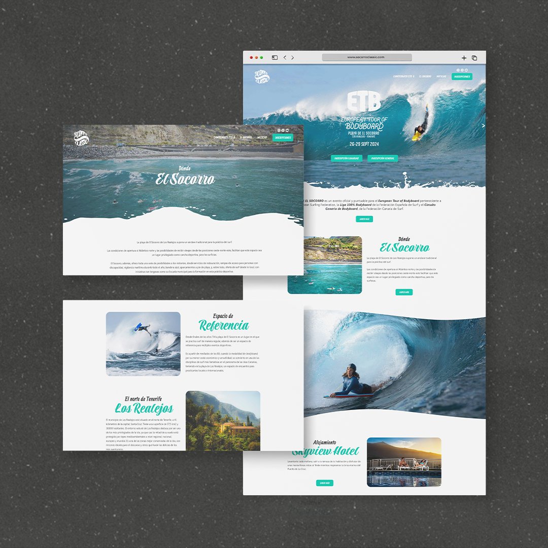 moiomk's tweet photo. 🌊🏄‍♂️ ¡Ya ha arrancado Socorro Classic! 🌟 

Esta competición del European Tour of Bodyboard se celebrará en septiembre. Hemos colaborado para desarrollar la web y la comunicación y estrategia en redes sociales.

🔗 Más información aquí: https://t.co/YHxKlfPTLk

#Moio https://t.co/TXbH6znIHg