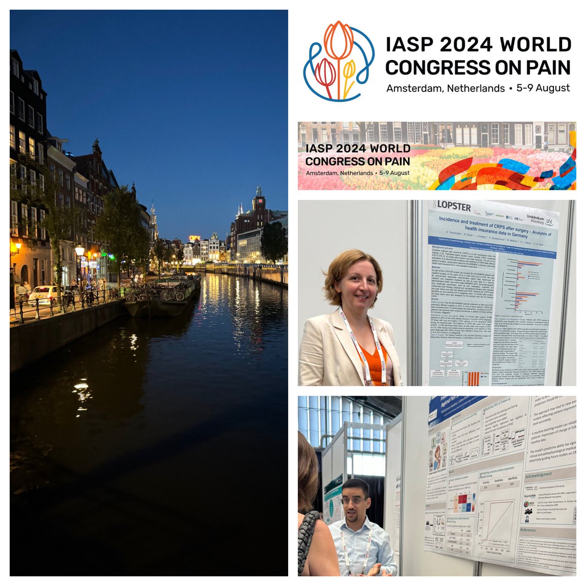 Exciting congress and #WCP2023 <a href="/IASPpain/">IASP</a> congratulations to Gudrun and Abdelrahman presenting posters <a href="/ResolvePain/">ResolvePAIN</a> on <a href="/CRPS_SIG/">CRPS SIG</a>
