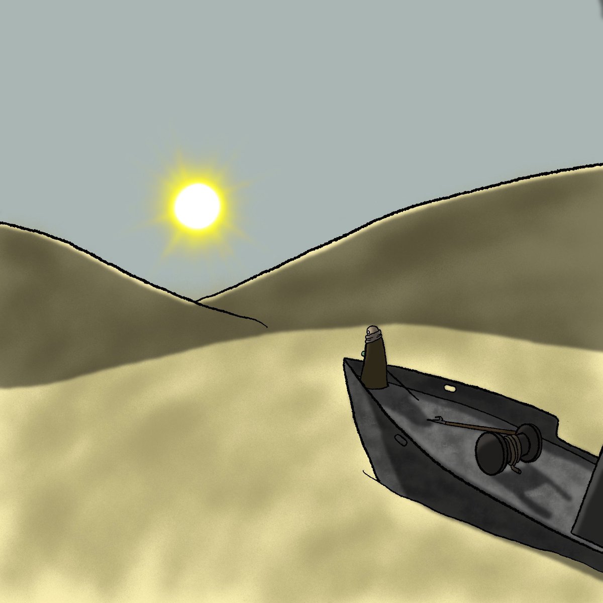 SotWcomic's tweet photo. #NoMad - 20 - Setting Sun
The sun is setting and not a soul in sight.
#comic #webcomic #drawing #art #procreate #procreateart #scribbleonthewall #scribbleonthewallcomic #NoMadcomic https://t.co/8tTdIK3WaE