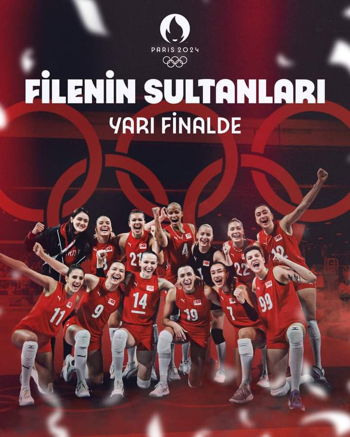 #FileninSultanları
#Yarıfinal
Sizinle gurur duyuyoruz.
Teşekkürler bizim kızlar.