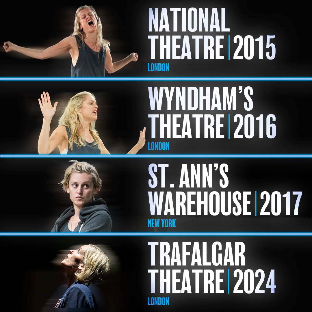 From the Dorfman all the way to the Trafalgar, Denise Gough gives 'one of the great theatrical performances of the 21st century’ (Metro).

This is your FINAL CHANCE to see #PPTOnStage.