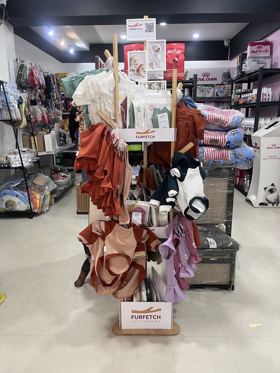 heyralphhey's tweet photo. Just deployed #FURFETCH point of purchase kiosks across ✨3 BRAND NEW✨pet store branches this week!

This business venture has been extremely exhausting but seeing the fruits of our collective labor is so rewarding. 

Can’t wait for what else is in store for this young brand🐾❤️ https://t.co/tvdksT4SvA