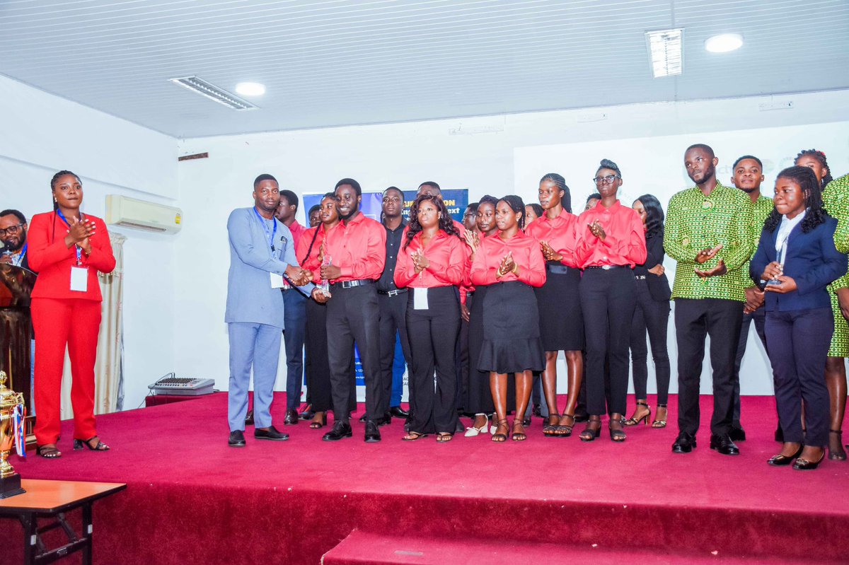 UenrSrc's tweet photo. ENACTUS UENR won  2nd Runner-up at the Enactus Ghana Expo’24, held in Accra on July 19. The team presented their innovative project “Crop, Livestock, Aquaculture, Farmer’s Farmer (CLAFF)”which offered creative solutions to real-world problems. We’re proud of you guys!❤️

#UenrSrc https://t.co/M76PWu0Qjf