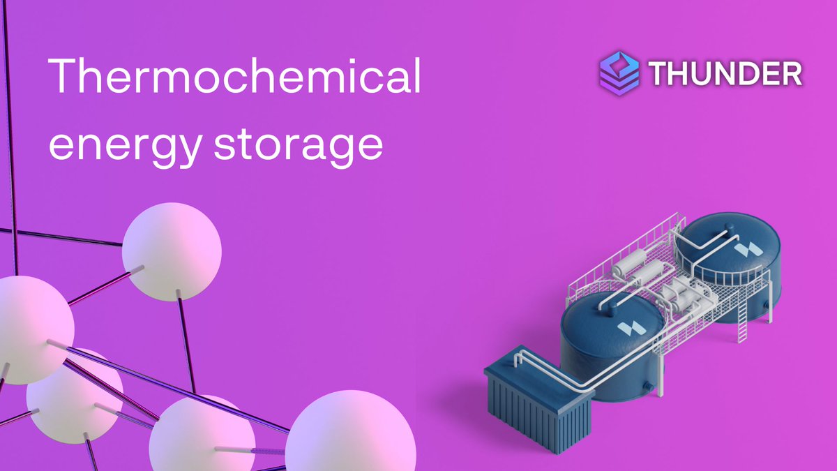 #THUNDER uses Thermochemical Energy Storage (TES) to capture #wasteheat from data centres and release it into Varna’s #districtheating network."🏙️🔥

Why TES? 
☑️ High energy density 
☑️ Efficiency 
☑️ Near-zero thermal loss

More info: thunderproject.eu