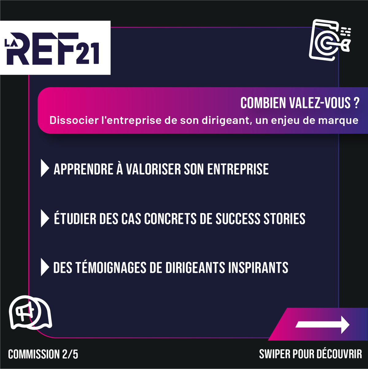medef21's tweet photo. 💻 Nous vous présentons aujourd’hui le programme de la Commission Marketing - Communication.

‼️ Plus de détails sur notre page LinkedIn et notre compte Instagram.

💡 RDV le jeudi 7 novembre 2024, restez connectés pour découvrir le travail des prochaines commissions ! https://t.co/qGbyciqW5C