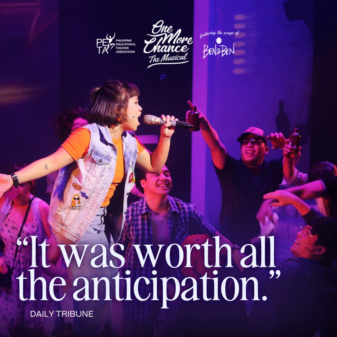 sambymagno's tweet photo. Giving you one more chance to watch #PETAOneMoreChance Rerun Special opening night on August 22, Thursday 7:30PM. Orchestra Side tickets are P2500 each. 

Contact details on the photo below. 
See you there!

#PETAOneMoreChanceTheMusical https://t.co/gWkFPHvZCR