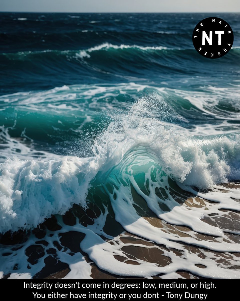 thenatetucker's tweet image. 💁🏽‍♂️ Be honest and do the right thing today‼️

🤔 Integrity doesn't come in degrees: low, medium, or high.  You either have integrity or you dont - Tony Dungy 💯🔥🔥🔥🔥

#GoDeep #motivationaldaily #Motivation #motivationalquotes