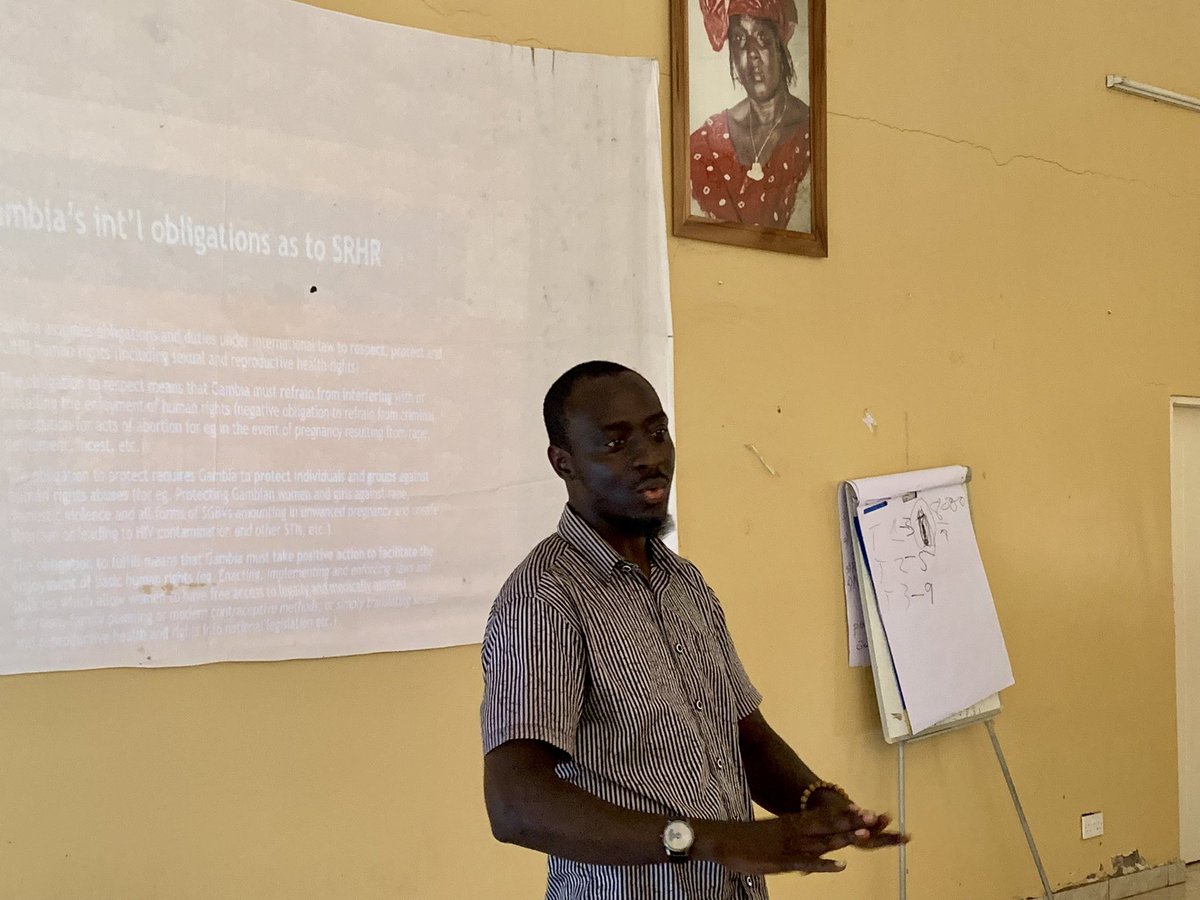 Our Male Health Champions initiative has arrived in Bansang, CRR. 

Supported by <a href="/UNFPATheGambia/">UNFPA The Gambia</a>, we're equipping male health practitioners with the information and tools to support efforts to #EndFGM and #GBV &amp; drive community action towards an #FGM free Gambia. 

#EndFGM220