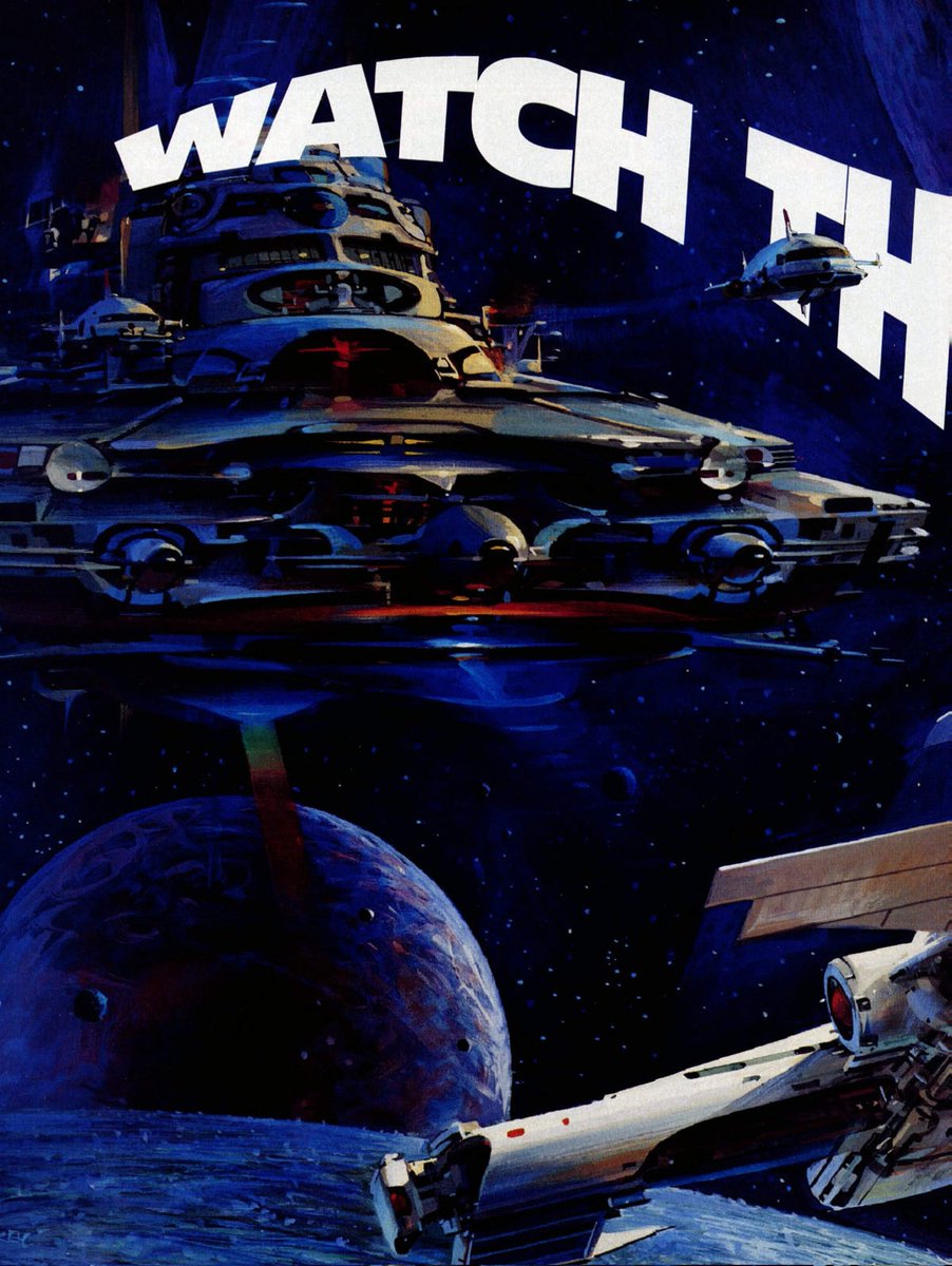 TheSpaceshipper's tweet photo. WATCH THIS SPACE!

Starflight (1986): Sega Genesis 1991 ad, art by John Berkey https://t.co/N87fxNQf0I