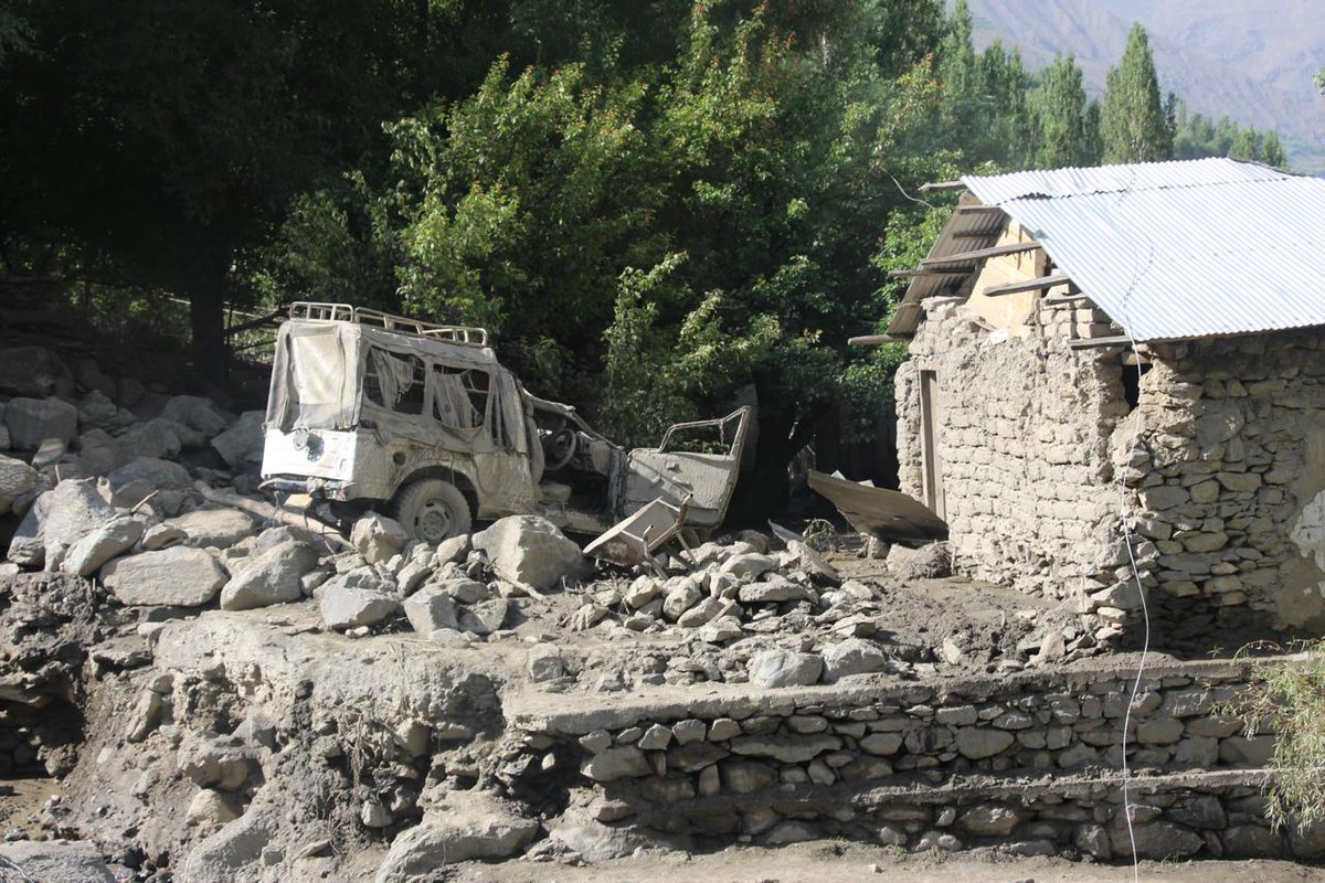 After devastating flash floods in Chitral, the UK is providing essential relief through its partners on the ground, restoring damaged drinking water systems, irrigation channels, and providing essential supplies.