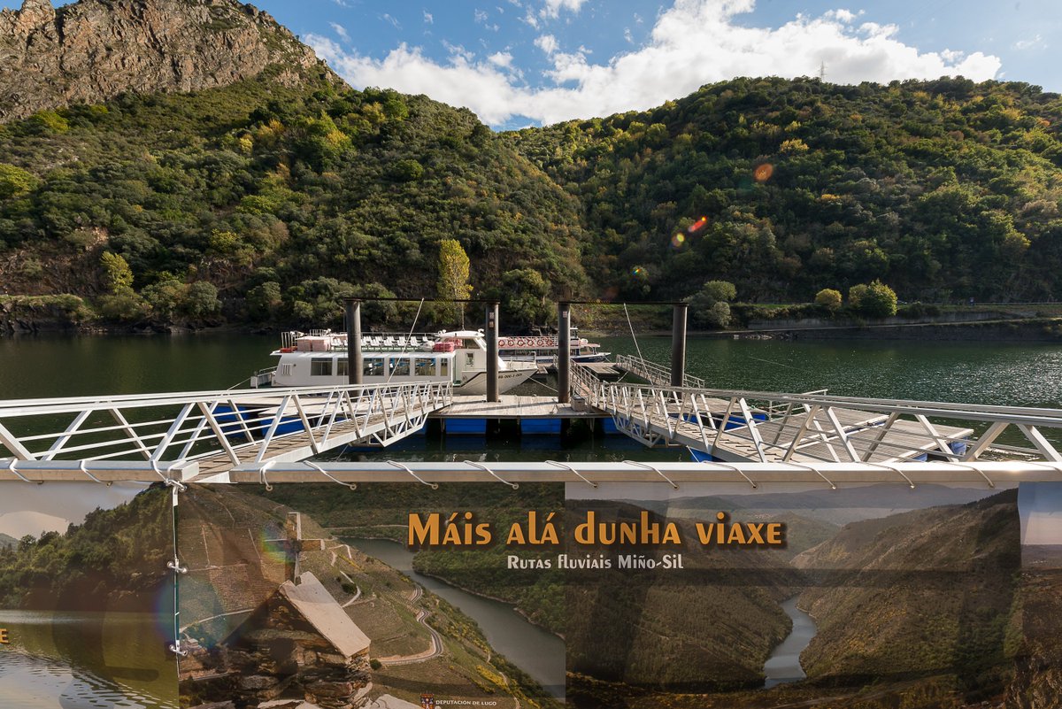 🚢 Queres coñecer os canóns do Miño e do Sil dun xeito diferente? / Quieres conocer los cañones del Miño y del Sil de una manera diferente?

✅ Reserva xa a túa viaxe aquí / Reserva ya tu viaje: reservas.rutasembalses.es