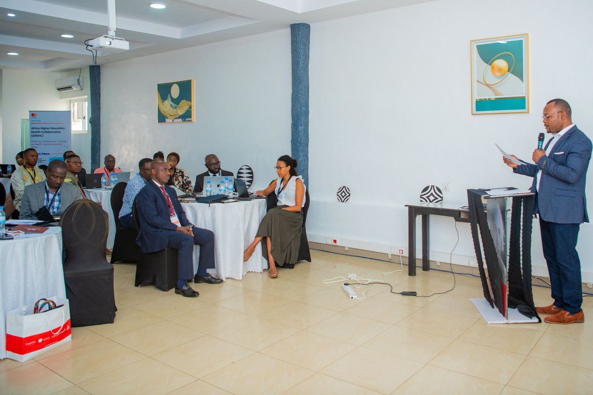 AIMS_RIC's tweet photo. “Starting this #MathEpi program emerged from an appreciation of the crucial role that #mathematicalsciences plays in understanding & addressing public health challenges in Africa. The world is increasingly dependent on data, models & mathematical projections” ~ @profndifon https://t.co/qhQUKRQAre