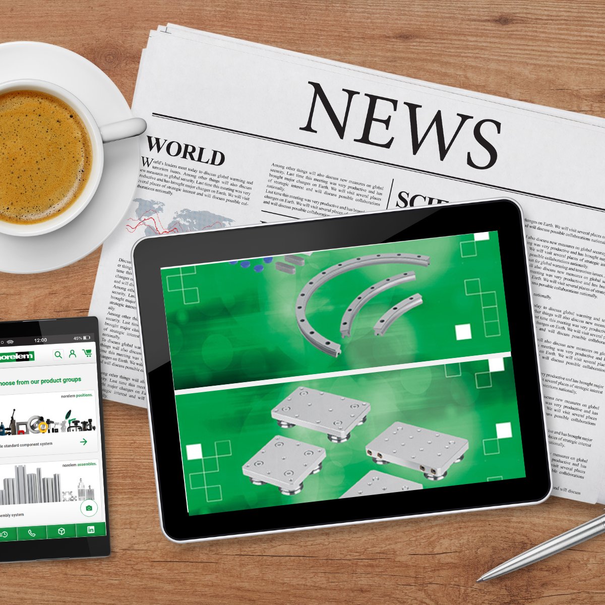 New Linear Roller Guides - the perfect solution for smooth, reliable motion.
•Versatile: Available in straight (21355) &amp; curved (21356) rails.
•Precise: Carriages (21350 &amp; 21351) offer high accuracy.
•Robust Performance: Up to 50 m/s² acceleration.
ow.ly/6yx450SRTmS