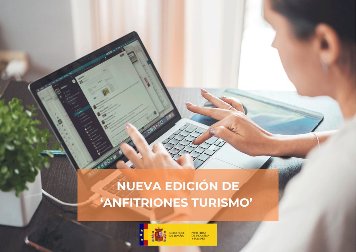 🆕Nueva edición del programa 'Anfitriones Turismo' de <a href="/TurismoEspGob/">SECRETARÍA DE ESTADO DE TURISMO</a>.

✅Con más de 65 formaciones distintas.
👨‍💻Todavía puedes inscribirte en los cursos que comienzan en septiembre.
🔎Consulta toda la información: run.gob.es/lmsbc495