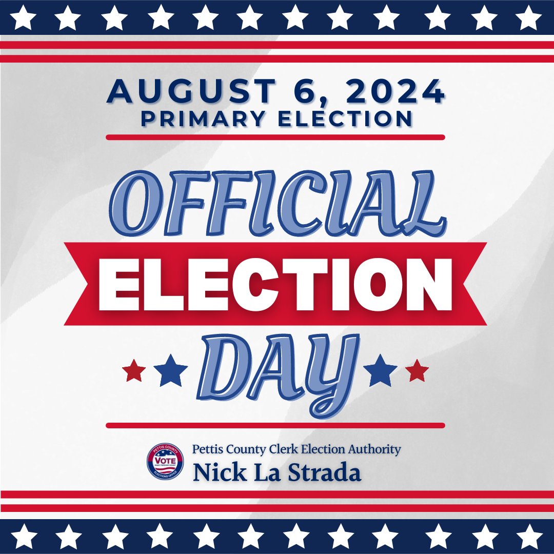FedElections's tweet photo. Your vote, your voice! 🗳️ Make a difference this Election Day. 

📢Polls are open to cast those ballots from 6am to 7pm!

Check out your Sample Ballot on our website: https://t.co/CW80YrWFUH.
#Election2024 #YourVoteMatters #VoteSmart https://t.co/ZkSp4qL53w