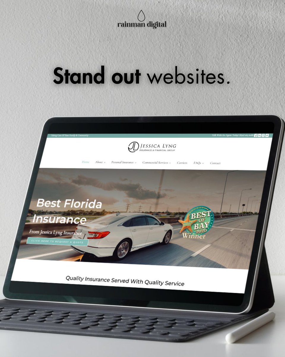 Rainman_Digital's tweet photo. Insurance is one of the top industries we specialize in! View some of our past insurance clients by visiting our website at https://t.co/AOY3R3iqVX! https://t.co/FnoxFWQUW6