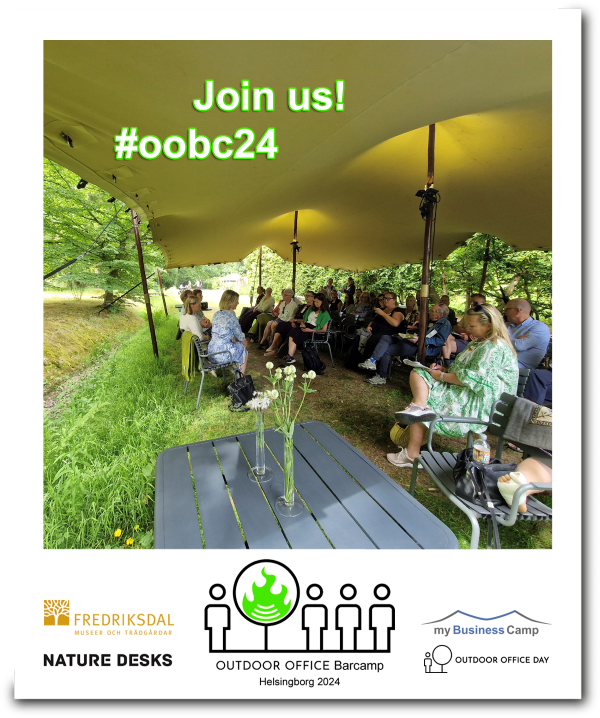 🚀Countdown begins!
Just 1⃣ month to go until the #OutdoorOfficeBarcamp in #Helsingborg #Sweden 
⛺Our #Barcamp tent is ready
🪑Chairs &amp; flipcharts are set - all that's missing is you
🗓️Register ➡ogy.de/oobc
&amp; order your ticket until 31.8.24
#OutdoorOfficeDay #oobc24