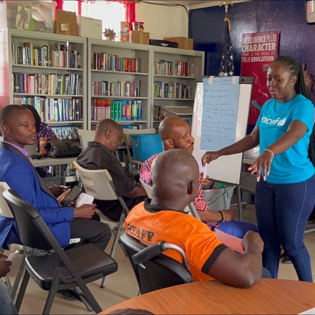 Every child deserves a chance to learn and grow! 
We're thrilled to share that our team recently equipped master trainers in Liberia with the tools to create inclusive and effective classrooms.