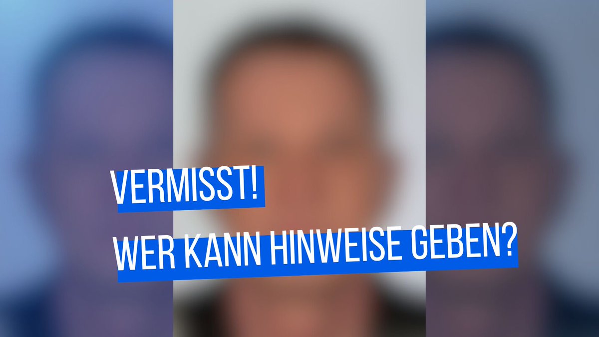 Wer kann Hinweise geben?
Seit dem 24.07.2024 wird ein 61-Jähriger vermisst. Zuletzt wurde er in #Frankenthal gesehen.

Weitere Infos und das Bild des Vermissten gibt es hier:
➡️ s.rlp.de/lf8yz32