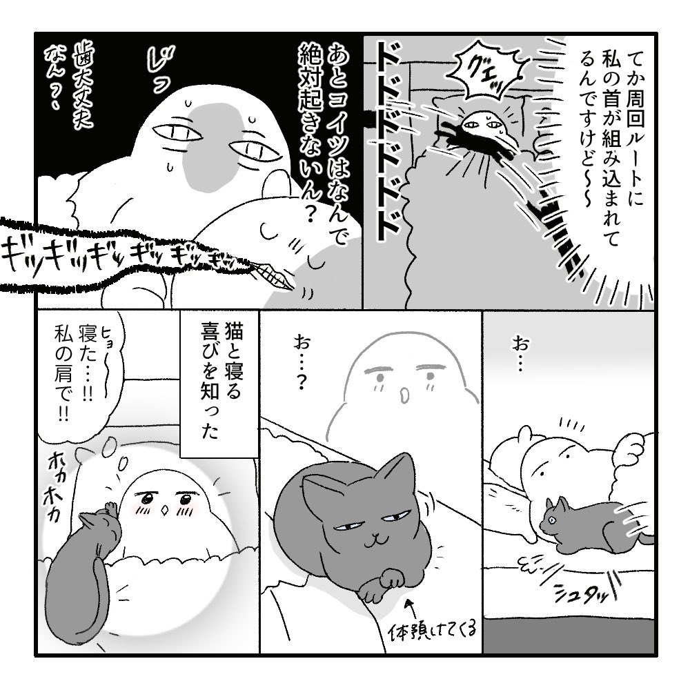 猫と寝る喜びおじさんฅ(‗• ·̫ •‗ฅ)
#漫画が読めるハッシュタグ 