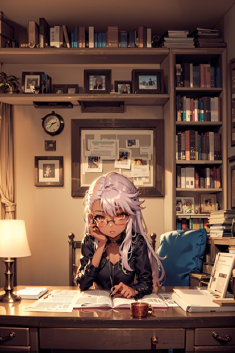 _unique_AI's tweet image. Time for some studies 📚📑

#AIart #Chloe #fate #anime #Kuro #Aigirl #AIArtwork #AIスモーキー #AI美女 #fanart #prisma_illya #3d #GenAI #TuesdayMotivaton #gypsy #commission #fatekaleid #AIphoto #fashioninspo