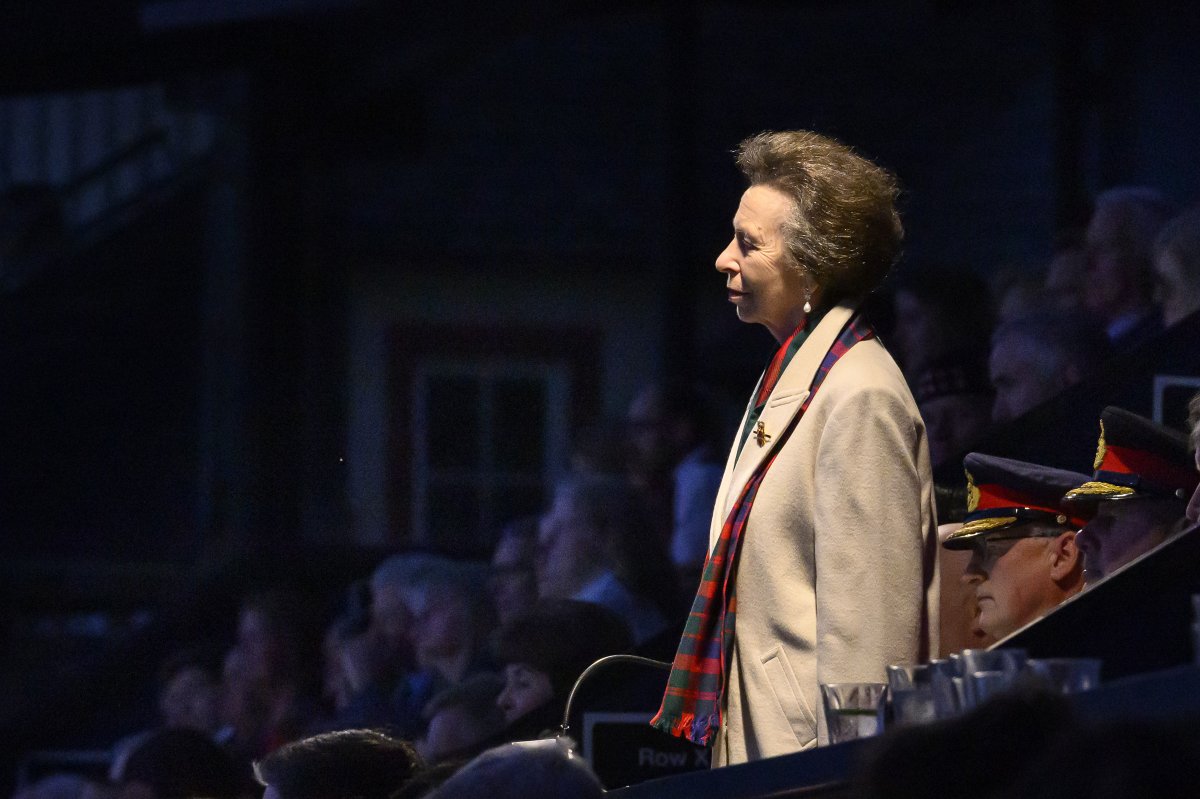 Last night we were delighted to welcome our Patron Her Royal Highness The Princess Royal to fulfil the prestigious role as Salute Taker for this year's Show, Journeys.  #EdinTattoo #Journeys <a href="/RoyalFamily/">The Royal Family</a>